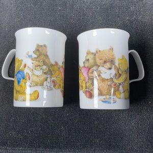 LASCALLES Fine Bone China Coffee Mugs Made in England
